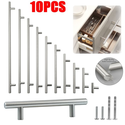 10x edelstahl möbelgriff - 10x,