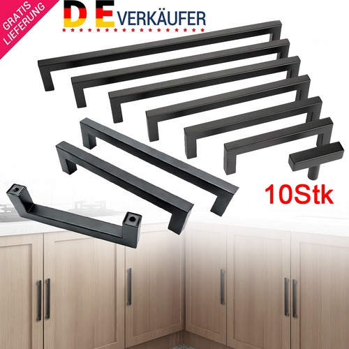 Stück schwarz möbelgriff - stück,