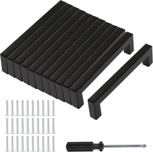 Türgriffe schwarz 128mm - schwarz, 12